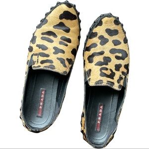 Prada Slip On Sneaker Loafers